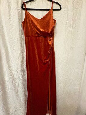 Birdie Grey gorgeous velvet long dress. Womens size large.